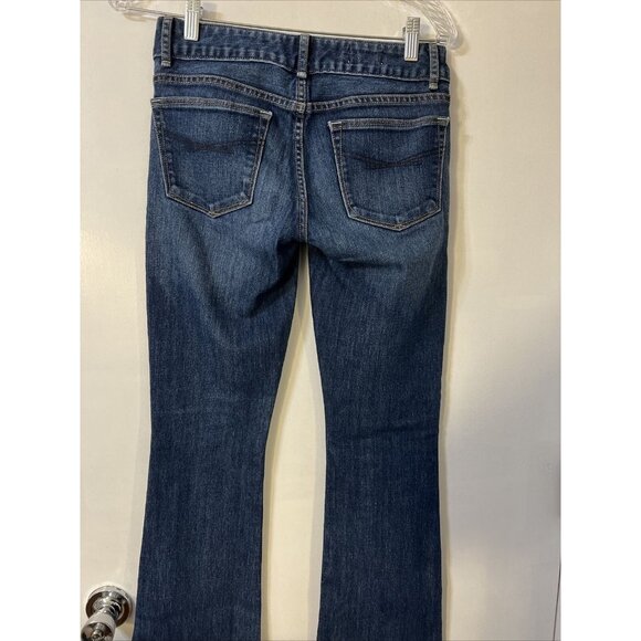 GAP 1969 Women's Short Dark Regular Fit Perfect Bootcut Stretch Jeans size 25/0R - Picture 4 of 11